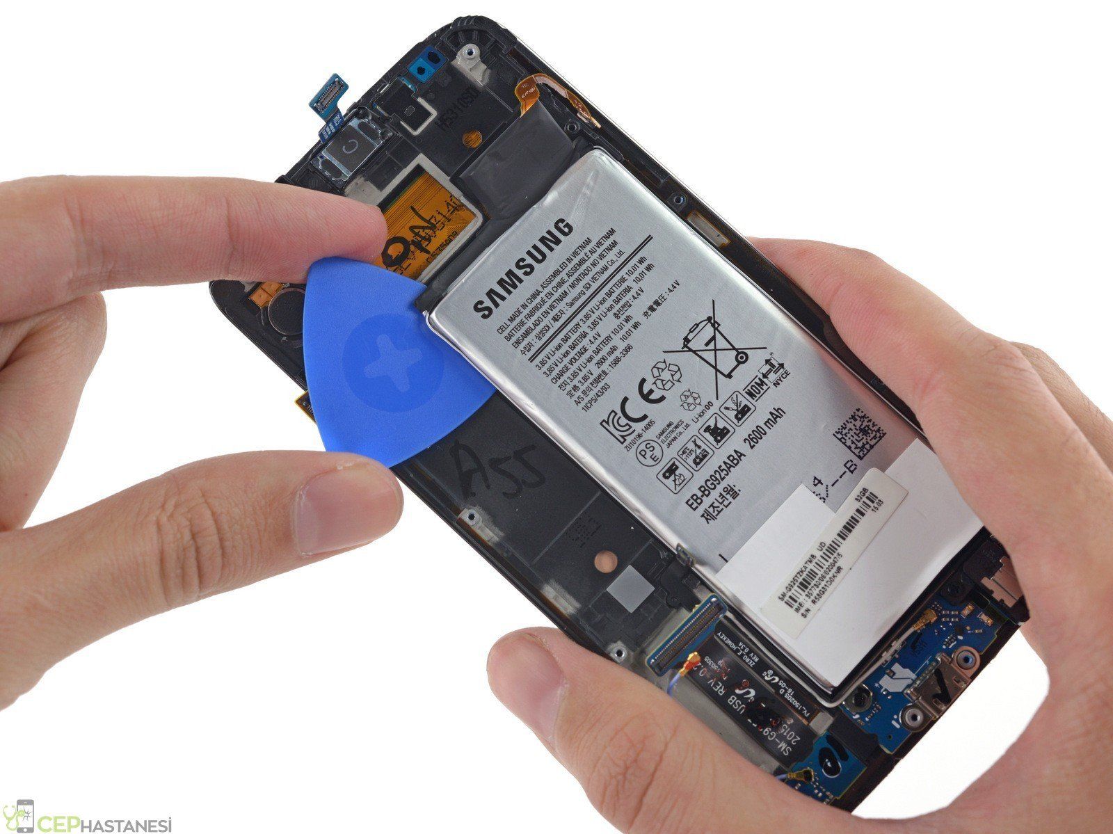 Samsung Galaxy S6 Batarya Değişimi