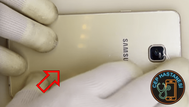 Samsung Arka Kapak Değişimi Örnek
