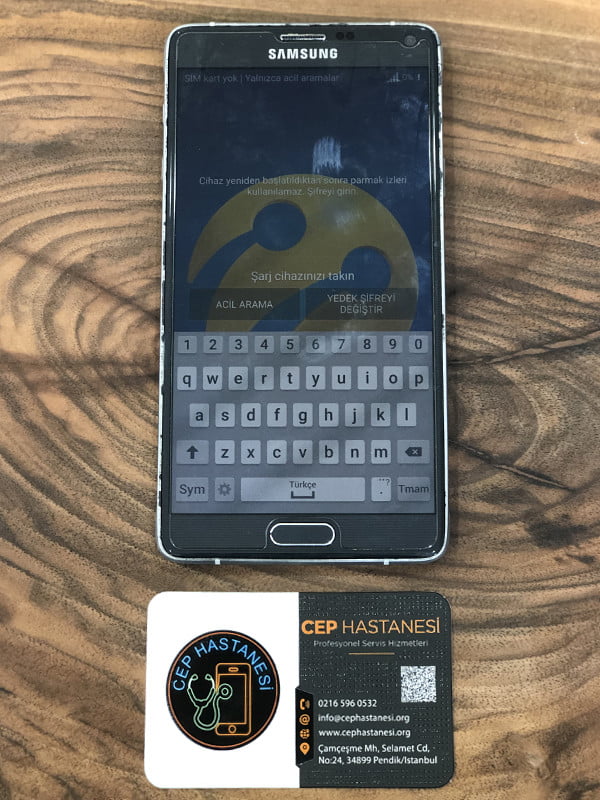 Samsung Note 4 Ekran