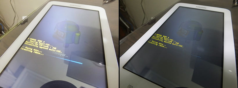 Samsung Tablet Virüs Kaptı Format Atma