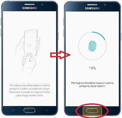 Samsung Parmak Izi Kilidi Çalışmıyor