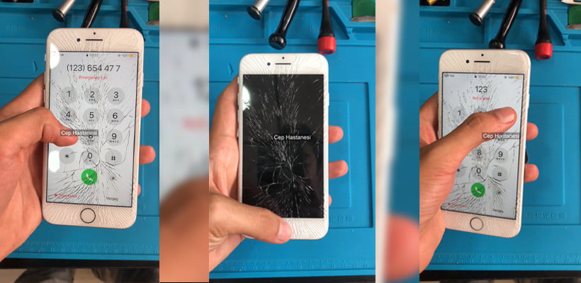 Iphone Camı Kırılan Telefon
